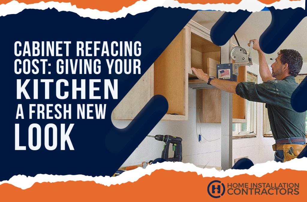 Cabinet Refacing Cost What To Expect When Giving Your Kitchen A Fresh New Look